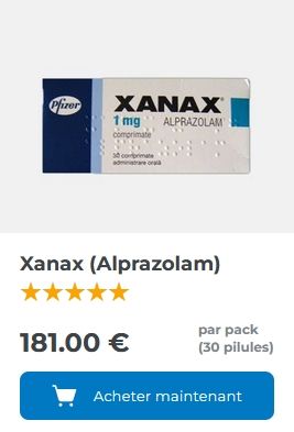 Générique du Xanax : Alprazolam 1 mg